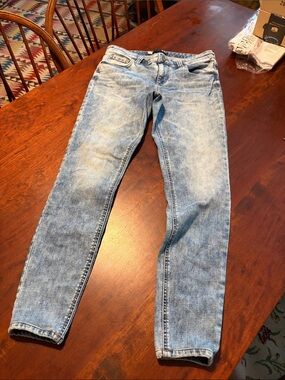 Kut from the Kloth Light Blue Cropped Skinny Jeans